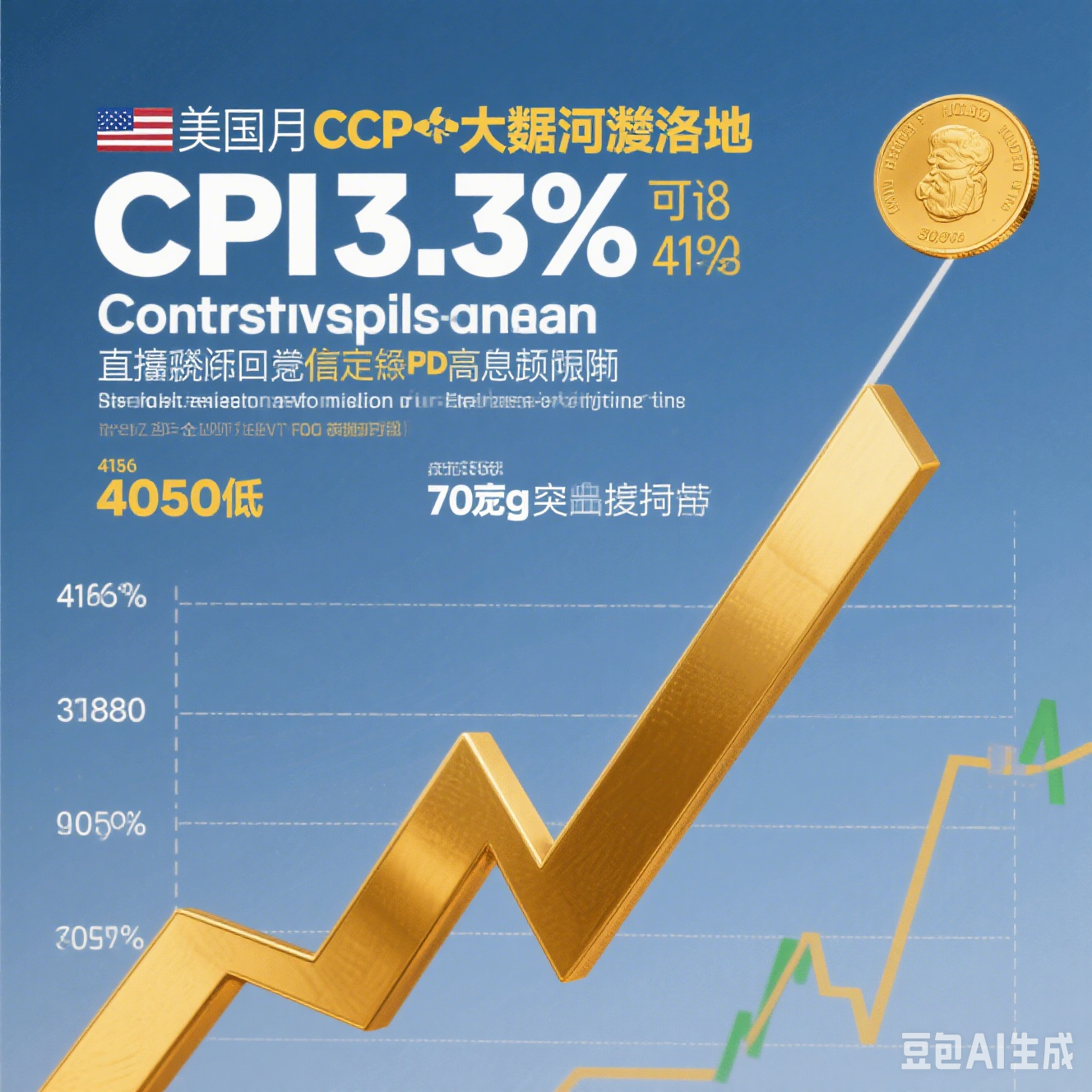 通胀骤冷下的黄金风暴：美国6月CPI超预期回落与金价60美金逆转的深层解读